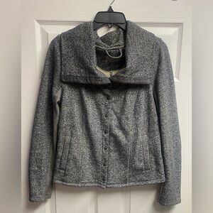 Anthropologie Saturday Sunday Cotton Blend Snap Up Soft Jacket Size Medium